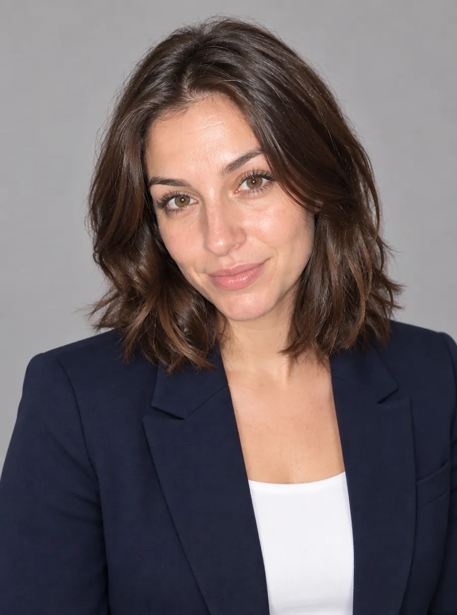 a bedroom selfie turned into a studio headshot